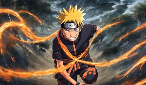 ein Episches Hintergrund Bild Von Pain einem Charakter aus der Serie Naruto