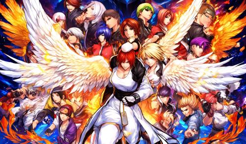 Angel de the king of fighters