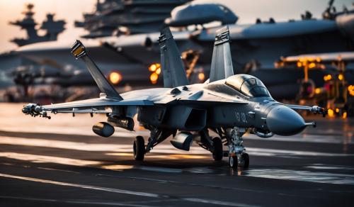 can you make a f18 fighter jet on an aircraft carrier