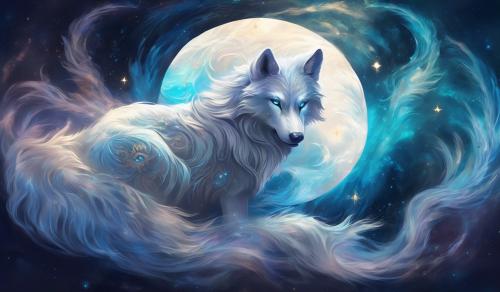 Ying Yang wolf