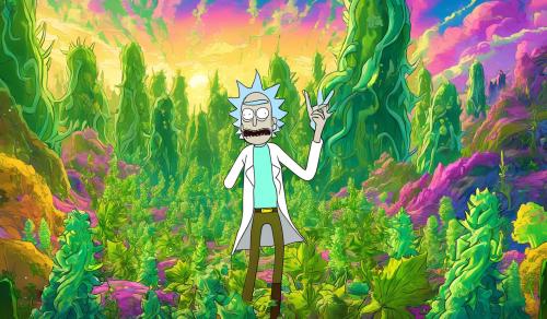 Rick and morty weed