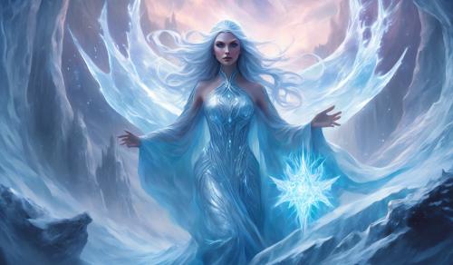 solo ice witch. At hells gate casting magic against a solo demon