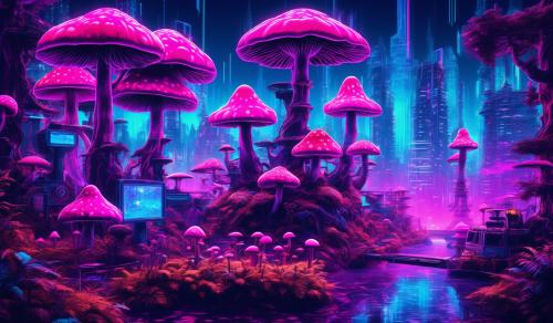 Magic mushroom trippy