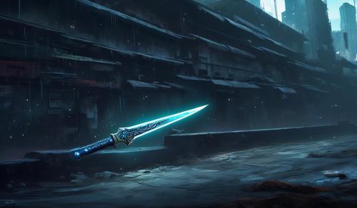 Cyberpunk Sword 