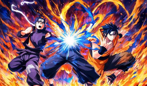 Naruto sasuke final fight