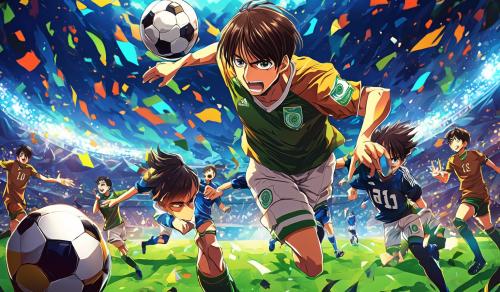 eren plays football with livai