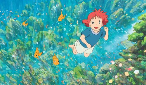 Ponyo studio Ghibli 