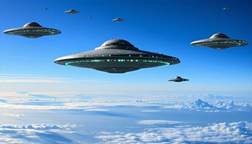 Flying UFOs all over the world