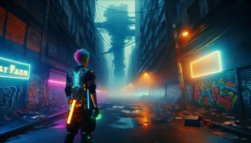 Post-apocalyptic cyberpunk
