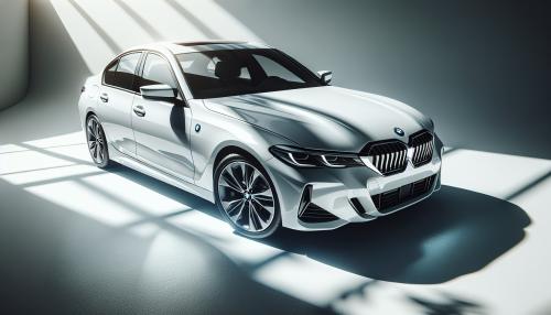 white bmw
