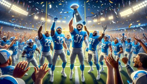 Detroit lions super bowl victory