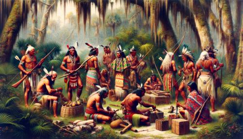 Seminole war party