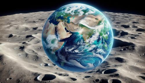 earth from moon hd